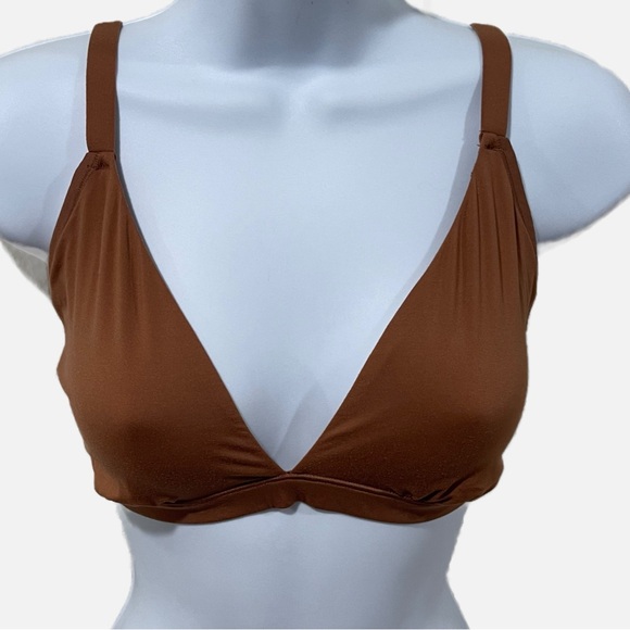 Pink by Victoria’s Secret Base Stretch Triangle Bralette Red Pepper Sz M… - Picture 5 of 9